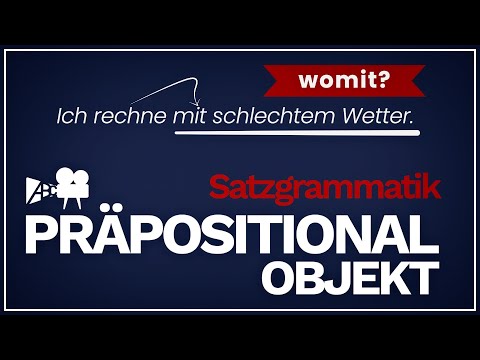 Das Präpositionalobjekt