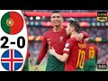Portugal vs Iceland 2-0 Highlights | UEFA Euro 2024 Qualifications
