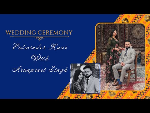 Wedding Ceremony || Palwinder Kaur With Arunpreet Singh || Happy Studio Jalalpur Mob: 98729-06025.