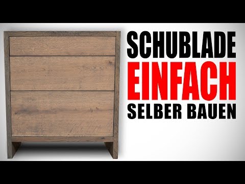 Schubladen 🔥  EINFACH selber bauen - das kann jeder!
