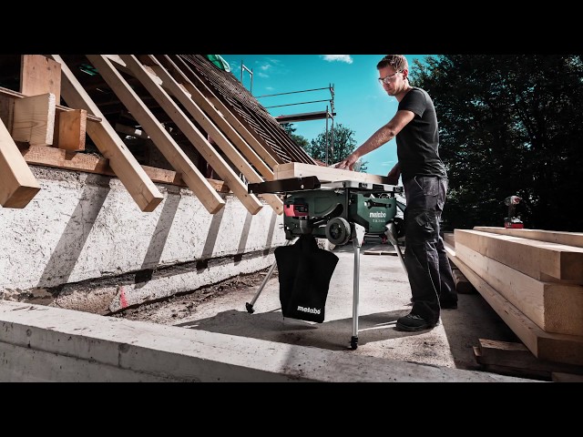 Video Teaser für Metabo Akku-Tischkreissäge / Cordless Table Saw TS 36 LTX BL 254