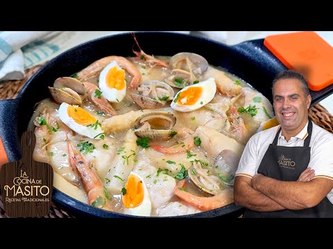 Merluza a la vasca o merluza en salsa verde, una receta fácil e INCREIBLE de fiesta