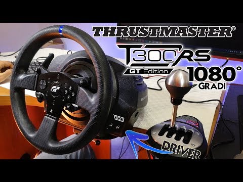 Thrustmaster T300 RS Racing Wheel - GT Edition - TH8A - Unboxing ITA - PC o PS3 o PS4 o PS5