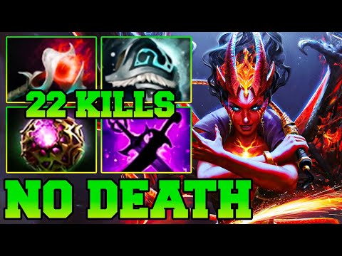 22 Kills QOP Dota 2 Mid - Best Queen Of Pain Dota 2 Pro Gameplay Guide Build 7.35