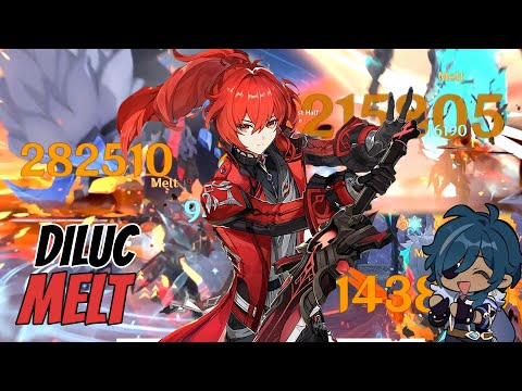 Diluc x Kaeya Melt is Perfect for the Top Half of Spiral Abyss 3.5 | Genshin Impact