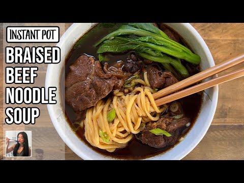 🍜 Braised Beef Noodle Soup Instant Pot Pressure Cooker Recipe (红烧牛肉麵) | Rack of Lam