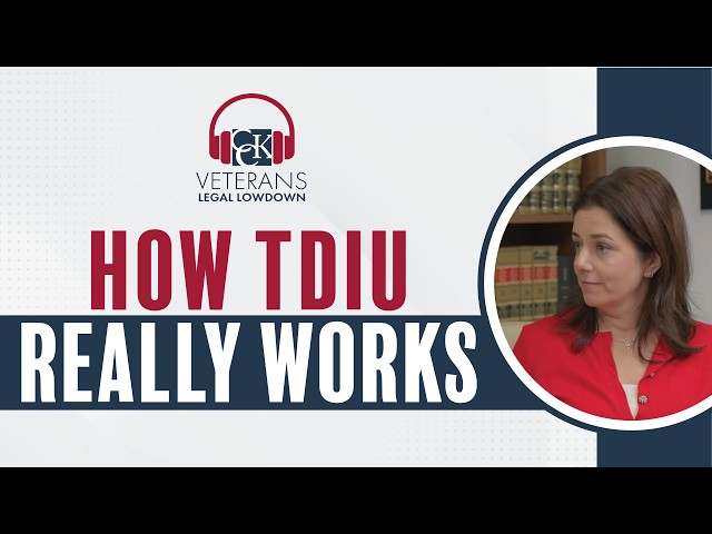TDIU Claims Guide 2026 Edition: From Eligibility to Back Pay and Appeals