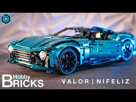 Building a Nifeliz Valor Technic Sports Car | Speed Build | Designed by Leon C