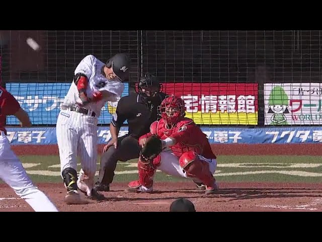【7回裏】マリーンズ・角中 ライナー性の2号2ランで突き放す!! 2018/6/2 M-C