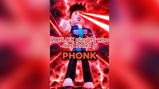 Cover art for Roblox Players Who Died Funk