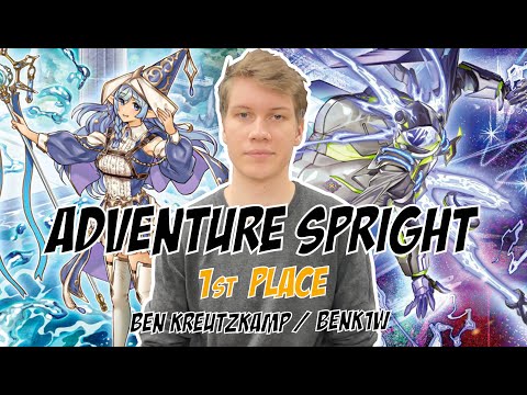 Yu-Gi-Oh! Adventure Spright 1st Place Locals Deck Profile (September 2022) | Ben Kreutzkamp / Benk1w
