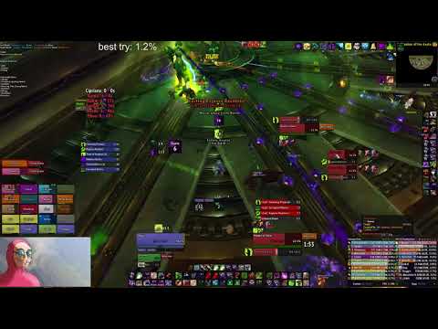baited vs. Fallen Avatar [Mythic] | Affliction Warlock PoV