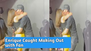 Enrique Iglesias caught making out with a Fan cheating on Anna Kurnikova