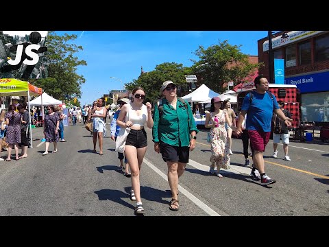 Bloor West Fest to Dundas | Toronto Walk (July 2022)