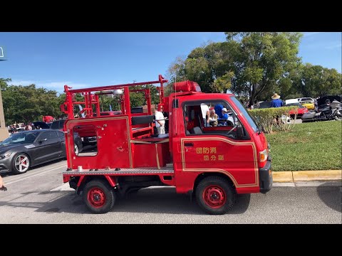 Carros e café 5 de novembro de 2023 Shopping internacional de Miami