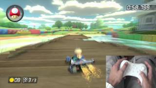 [MK8] SNES Donut Plains 3 1:19.760 w/ Hands