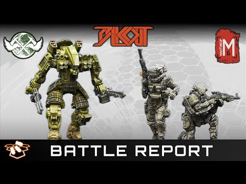 BLKOUT Battle Report: Task Force Boone vs. Manticore HVT Rescue Mission - Tactical Skirmish Wargame