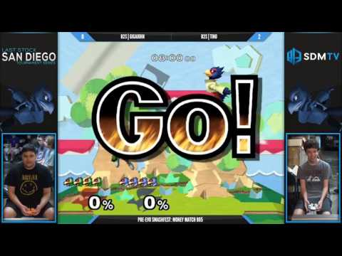 Pre-EVO Smashfest - B2S | Gigajohn (Falco) vs. B2S | Tino (Falco) - SSBM $2 Moneymatch - Smash Melee