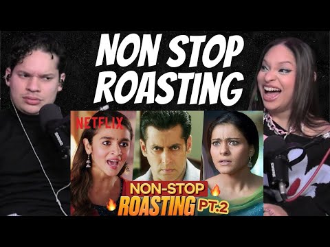WE NEVER HAVE ENOUGH!!Waleska & Efra react to Top 5 BRUTAL Roasts That Will Have You Rolling