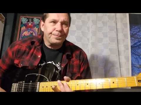 Vince Converse lick of the day #9 Ry Cooder slide guide open E major