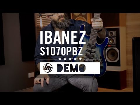 Ibanez S1070PBZ-CLB Premium with Panga Panga Fretboard 2018 - 2020 - Cerulean Blue Burst image 17
