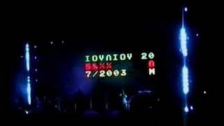 Massive Attack - Butterfly Caught (Live - Athens 2003)