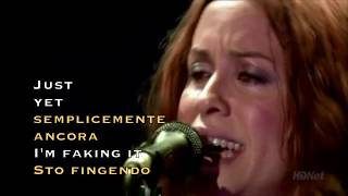 Alanis Morissette - Not As We - Live 2008 (Lyrics on Screen) (Traduzione Italiana)