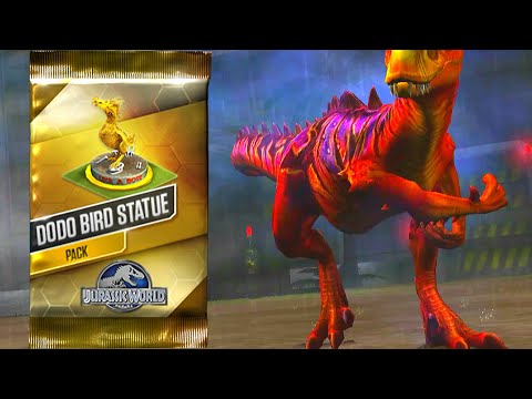 DODO BIRD STATUE PACK, BEAT 3 OPPONENTS, JURASSIC TOUR: VIP | JURASSIC WORLD THE GAME