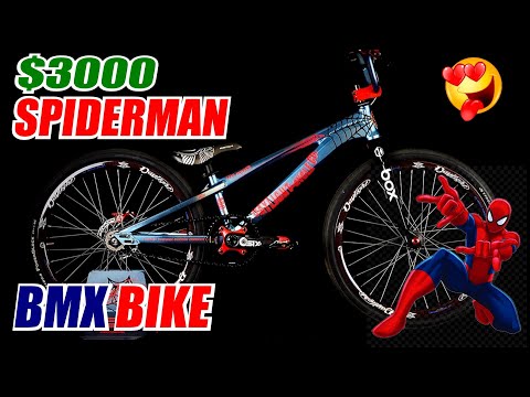 $3000 Spider Man Inspired BMX Racing Bike!!! Daylight ARC c1 Pro24