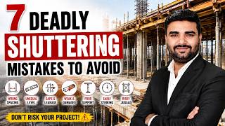 Shuttering Mistakes Every Site Engineer Must Avoid | Slab Collapse & Failure Explained