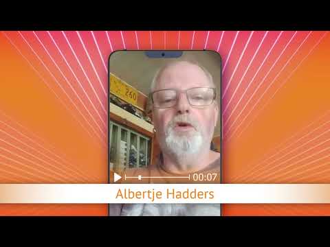 TV Oranje app videoboodschap - Albertje Hadders