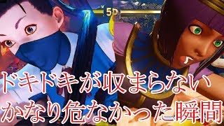かなりきわどい闘いだった。。。　ＳＦ５　スト５　ストリートファイター５　メナト　いぶき　だんご