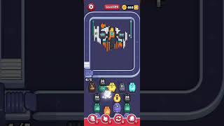 Pixel flow - Level 699 (very hard) - walkthrough without power ups