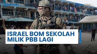 Israel Bombardir Fasilitas Pendidikan yang Dikelola PBB Lagi, Sekolah di Kamp Al-Shati Hangus