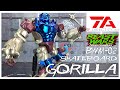 TransArt BWM 02 SKATEBOARD GORILLA Masterpiece Transformers Beast Wars Transmetal Optimus Primal