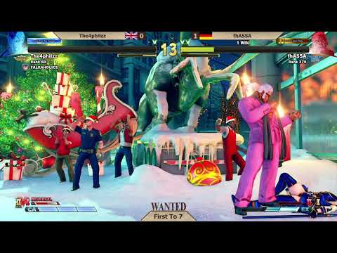 PSYCHO SAUCE! The4philz (Falke) vs fhASSA (Urien) FT7 - WANTED SFV EP41