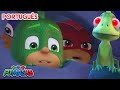 A Lagartixa Do Lagartixo Fugiu PJ Masks Em Português Episódios Completos Pjmasksemportugues