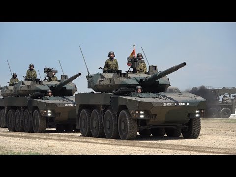 滝川駐屯地・第10即応機動連隊記念行事2019年 観閲行進（即応機動連隊に改編後、初の行進）JGSDF 10th Rapid Deployment Regiment Parade 2019