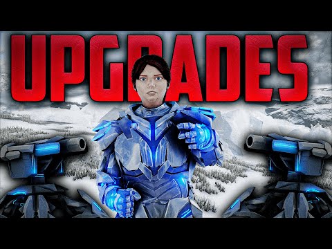 INSANE UPGRADES ON MY ALPHA BASE LOCATION - ARK