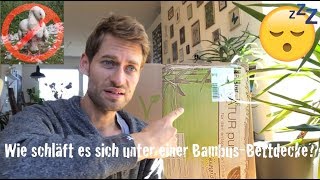 Wie schläft es sich unter einer Bambusdecke? (Vegane Bettdecken)