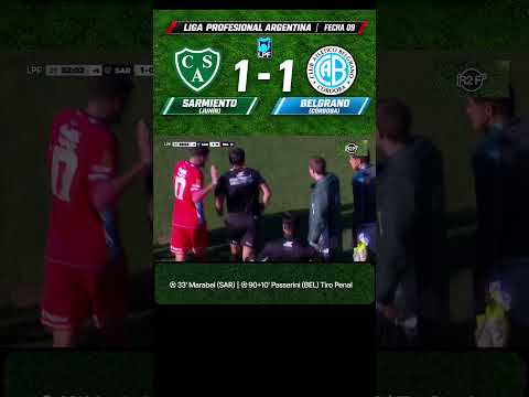 FECHA 09 | SARMIENTO 1 VS BELGRANO 1 | DOM 13-09-26 #sarmiento #belgrano #cordoba #piratas #resumen