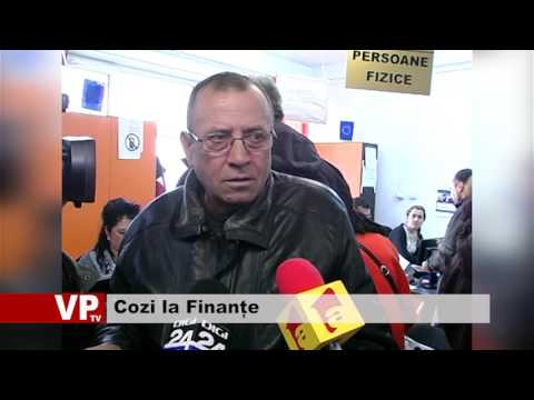 Cozi la Finanțe