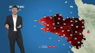 Illustration de l'actualité La météo de votre jeudi 28 mai 2026
