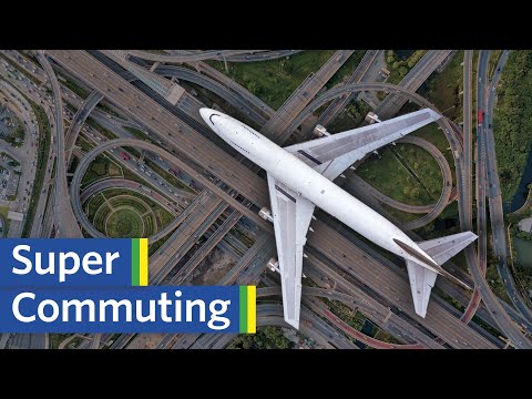 Why do people commute by airplane?