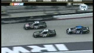 preview picture of video 'Kyle vs. Kyle en Bristol - NASCAR Nationwide Series 2013'