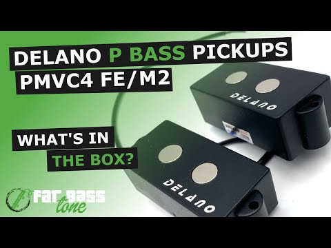 Delano PMVC4 FE/M2 P Bass® Pickup: What’s In The Box? (A Close-Up Look)