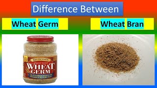 Difference Between Wheat Germ and Wheat Bran
