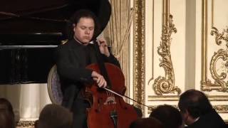 Matt Haimovitz, cellist, plays Bach's Suite No. 3 for Cello in C major: Sarabande and Gigue