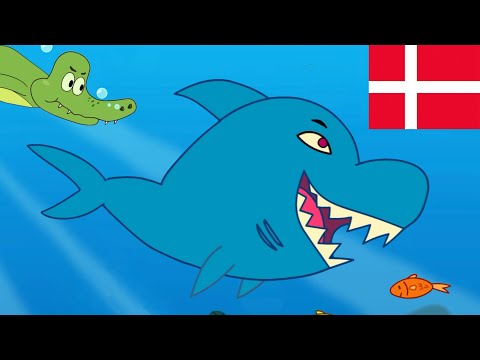 Hajen - Arne Alligator og Jungletrommen | Børnemusik (Dansk)