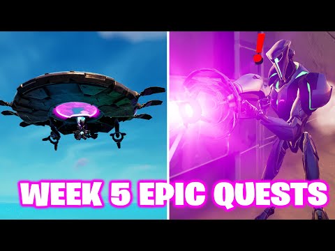 All Week 5 Epic Quests / Challenges Fortnite Chapter 2 Season 7 (New)